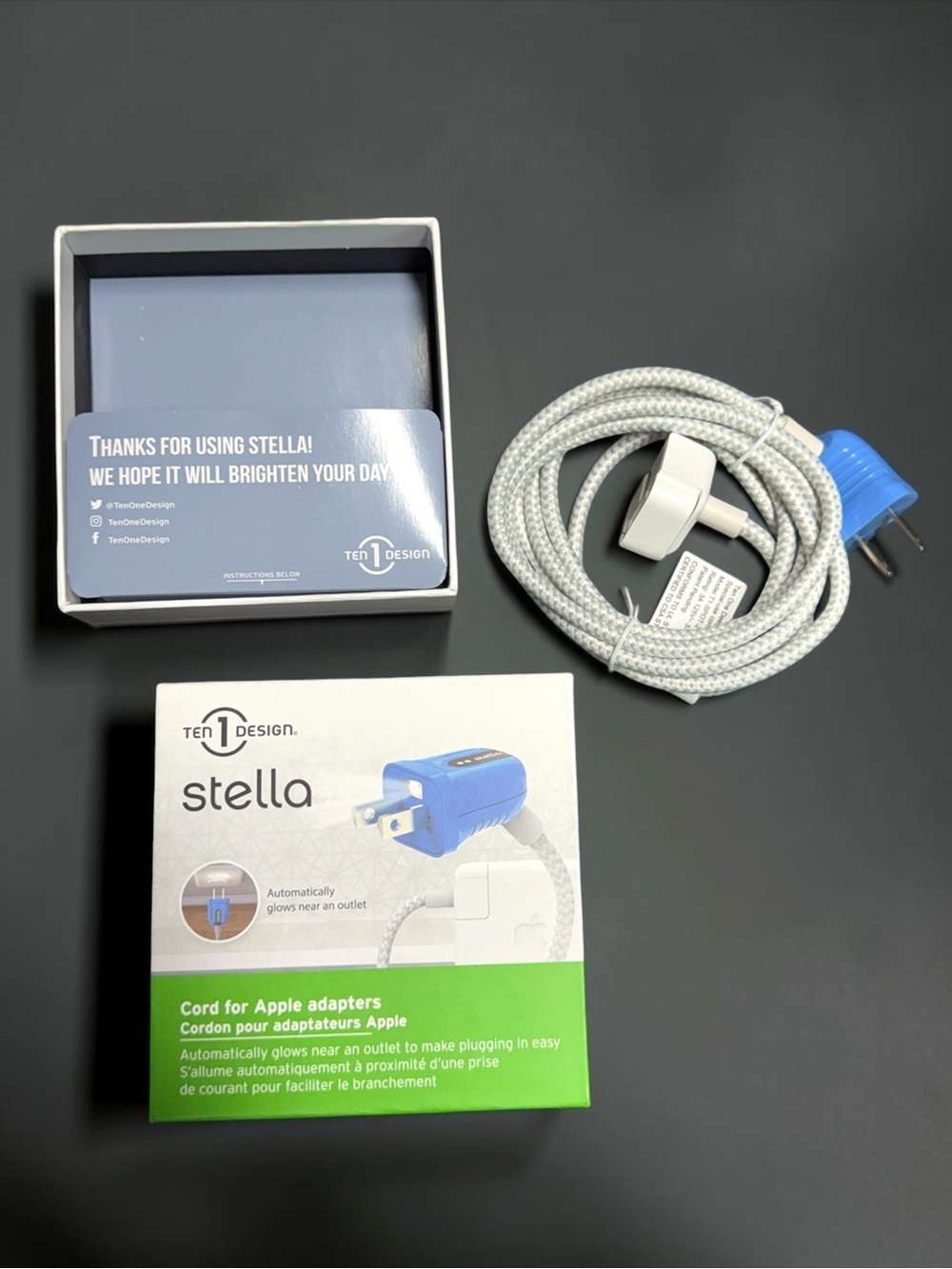 NIB Stella Light Up Apple Adapter Accessory by Ten One Design